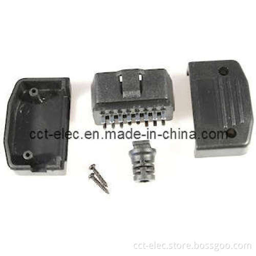 OBDII-2 16P M R/A Connector